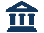 Government building icon