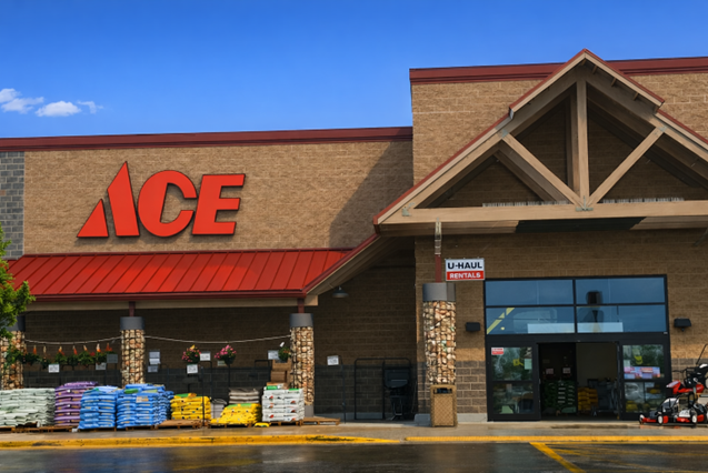 ACE hardware store exterior