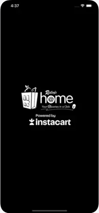 Ridleys home Instacart app screen