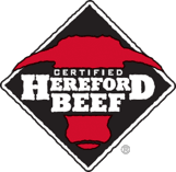 Certified Hereford beef logo