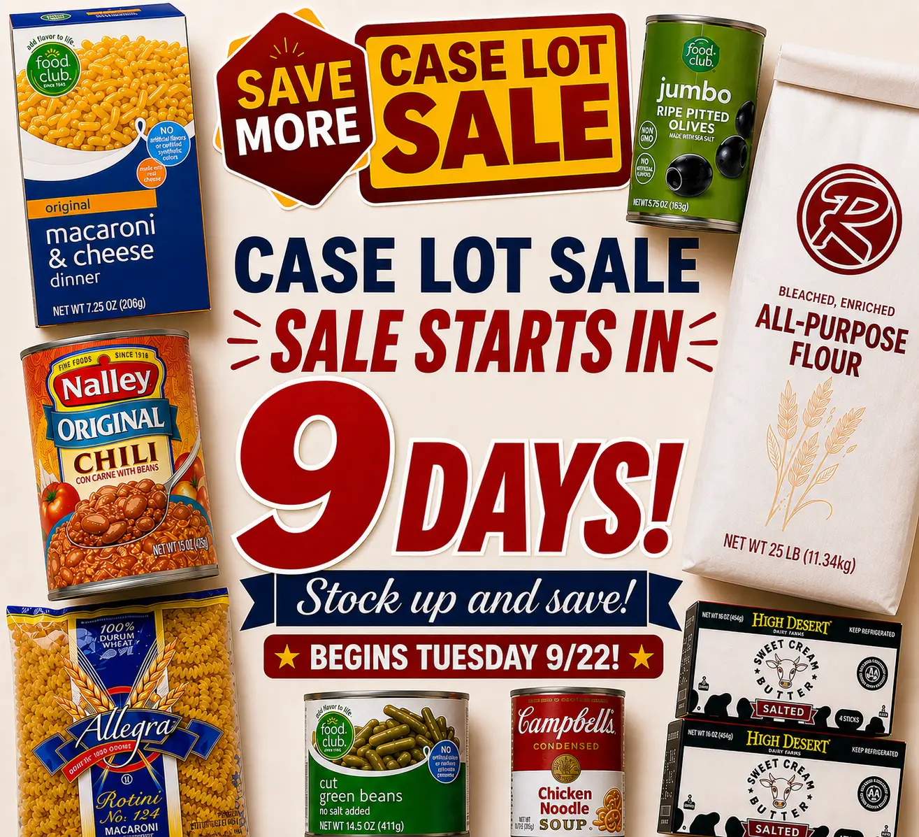 10 days til case lot